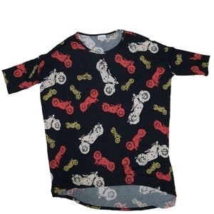 Motorcyle Lularoe tunic shirt